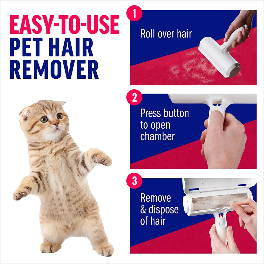 SiskoPaw – Rouleau Anti-Poils Réutilisable pour Chiens & Chats